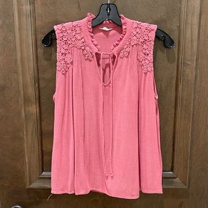 Caslon sleeveless blouse